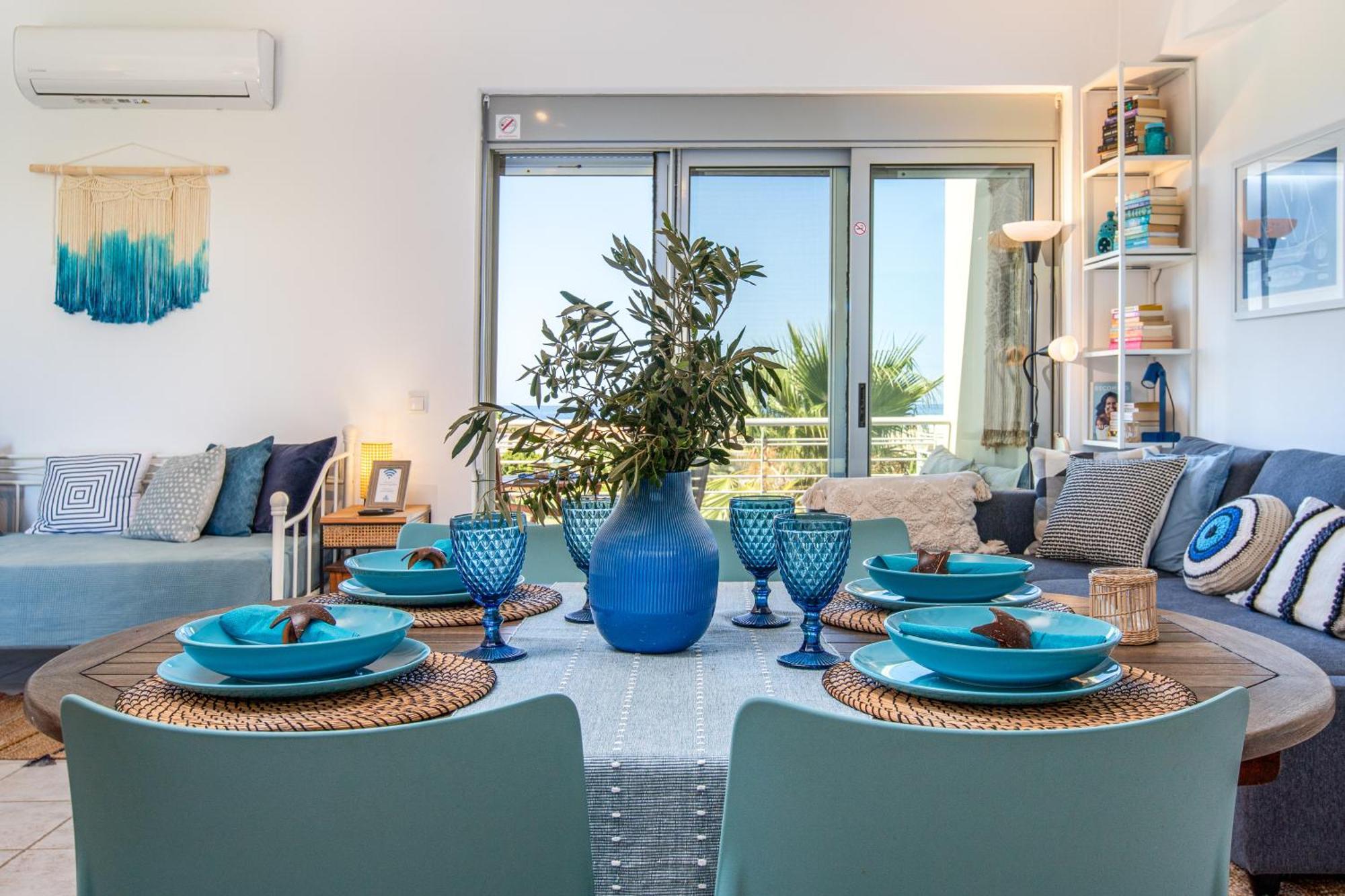 Maleme Yoga Blue Apartment Chania  ภายนอก รูปภาพ