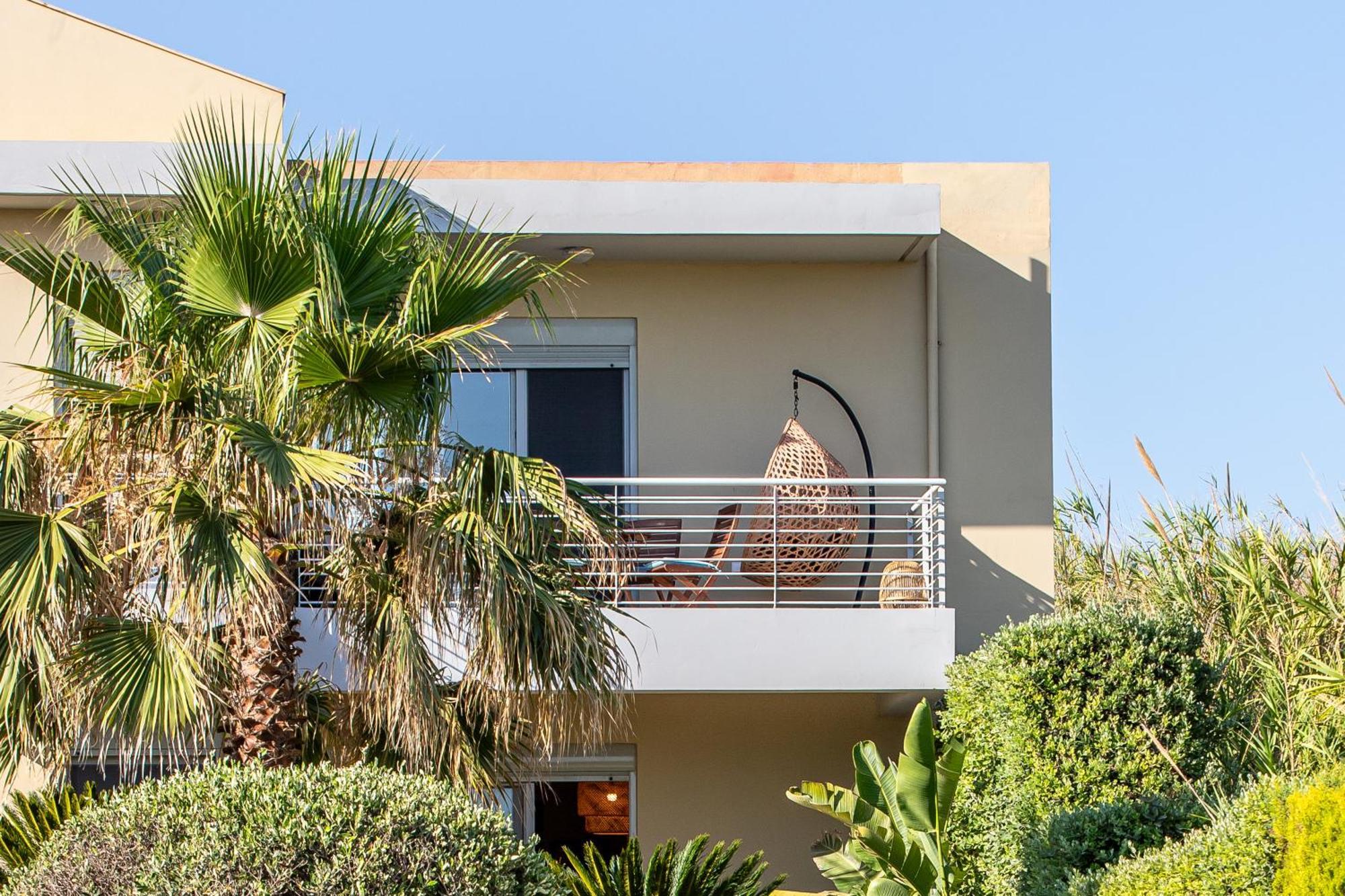 Maleme Yoga Blue Apartment Chania  ภายนอก รูปภาพ