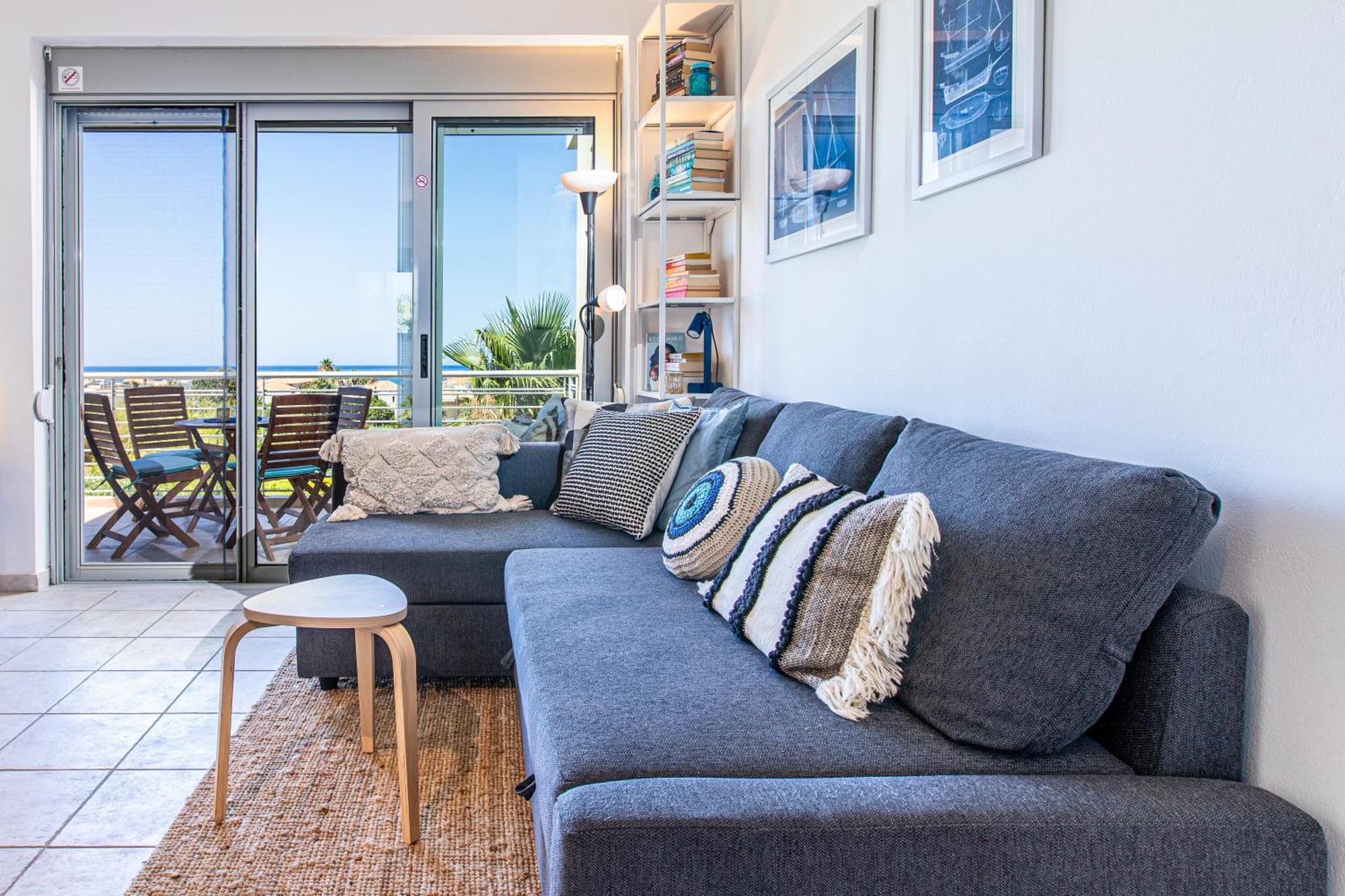 Maleme Yoga Blue Apartment Chania  ภายนอก รูปภาพ