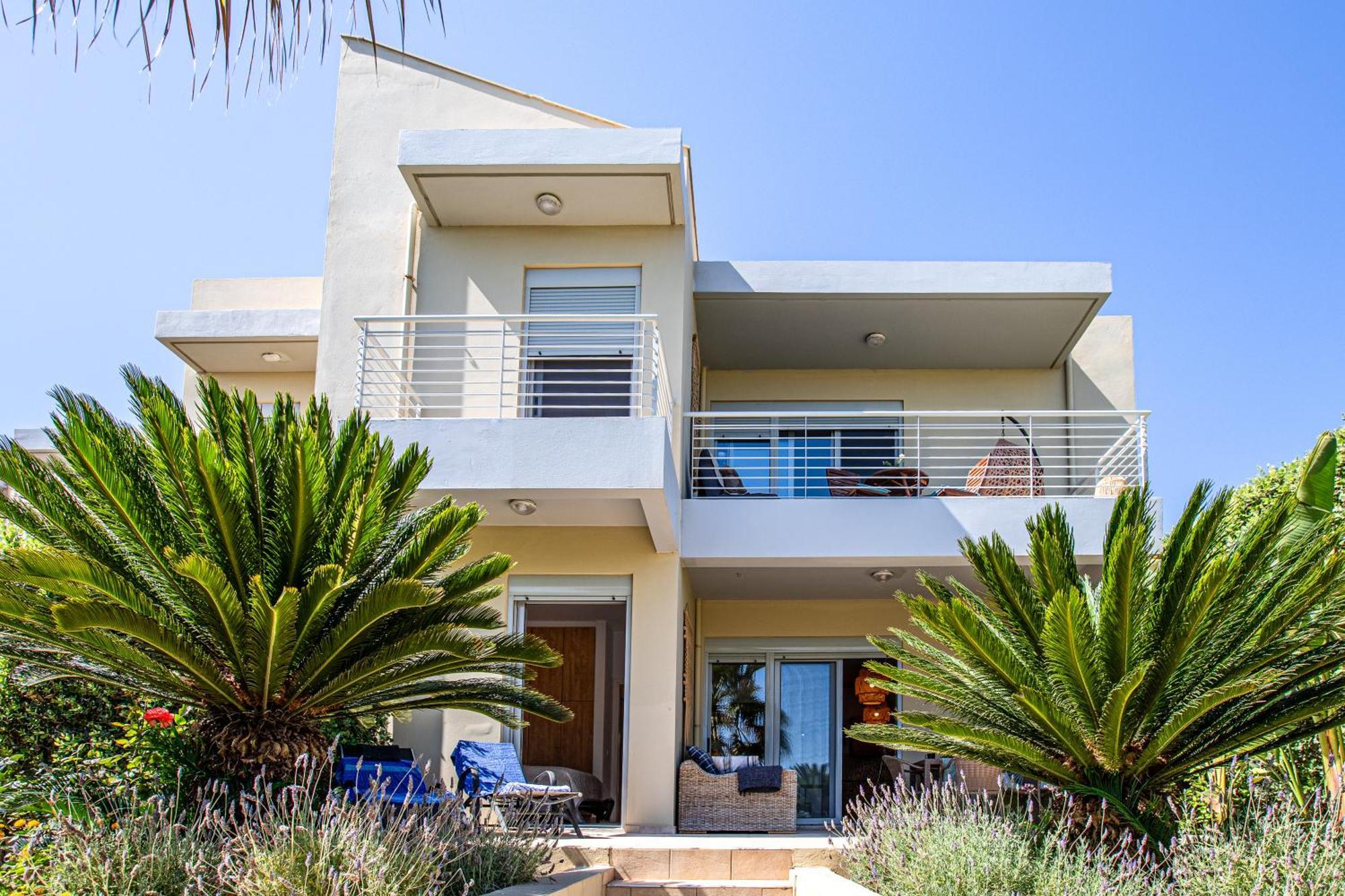 Maleme Yoga Blue Apartment Chania  ภายนอก รูปภาพ