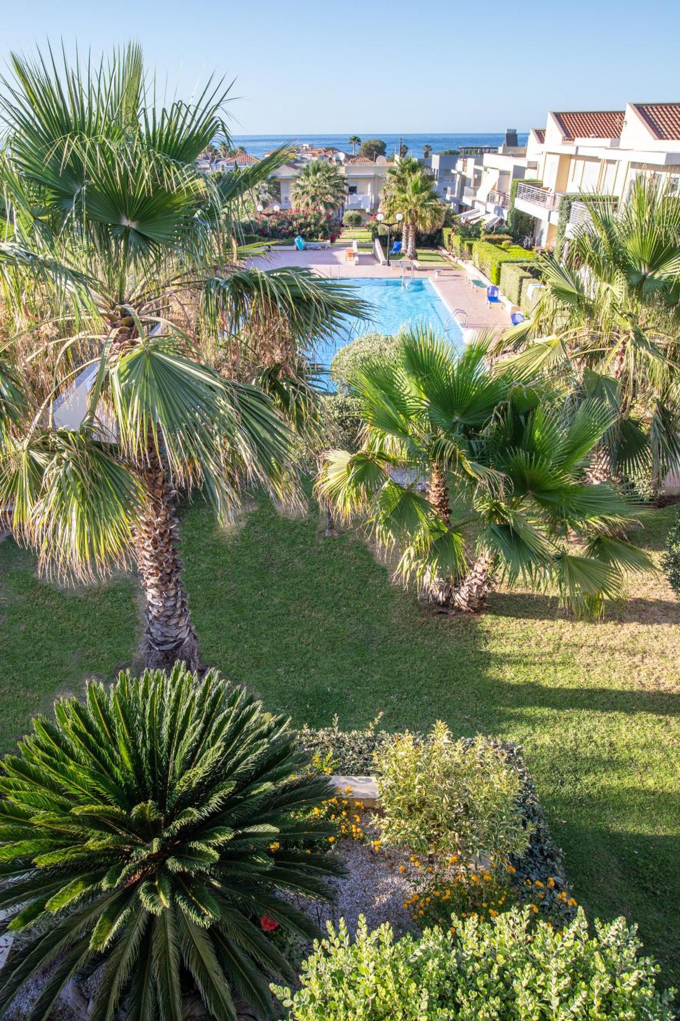 Maleme Yoga Blue Apartment Chania  ภายนอก รูปภาพ
