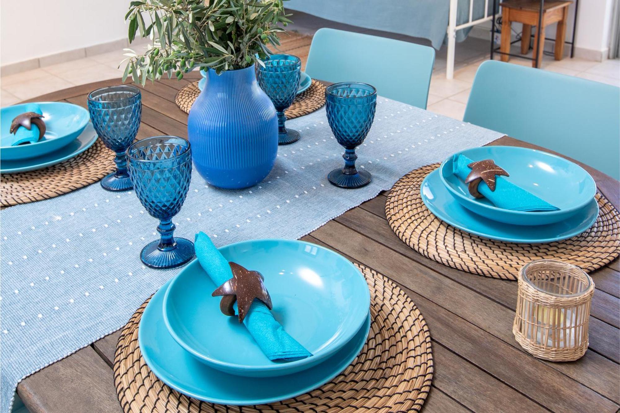 Maleme Yoga Blue Apartment Chania  ภายนอก รูปภาพ