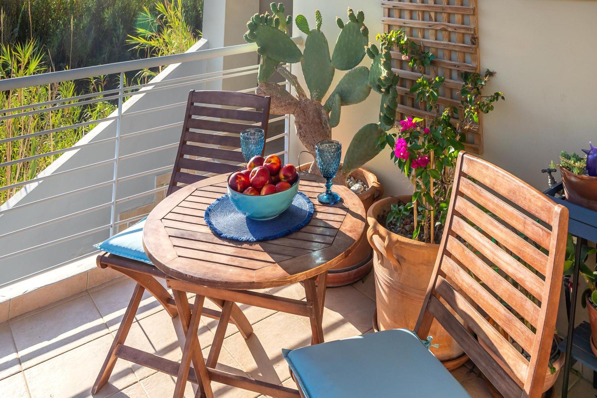 Maleme Yoga Blue Apartment Chania  ภายนอก รูปภาพ